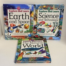 Explore And Learn Children s Book Lot Vol 1 3...