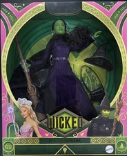 Wicked - Elphaba With Both Hat And Broom - Lowest Price!!