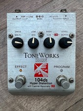 Korg ToneWorks 104ds Hyper Distortion Guitar Effect Pedal 
