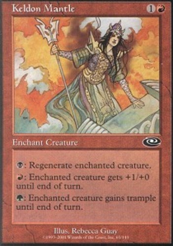 MTG magic cards 1x Keldon Mantle - Foil Planeshift NM-Mint, English - Picture 1 of 1