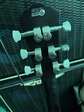 Yamaha AES820-D6 Baritone Guitar – DiMarzio Pickups, 26.25” Scale, Drop Tunings