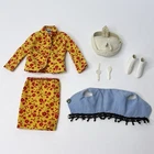 Vintage 1967 Mattel Barbie Travel Togethers Blazer Skirt Midriff Top Accessories