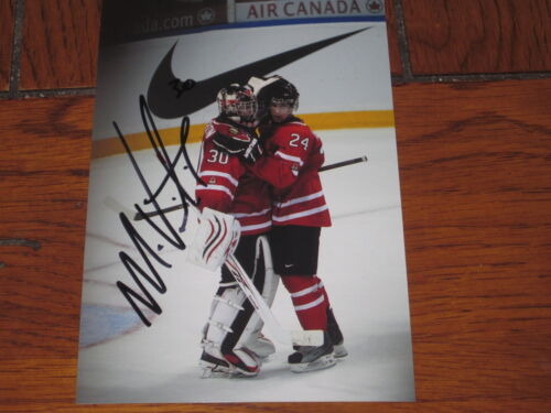 MARK VISENTIN  AUTOGRAPHED TEAM CANADA CELEBRATING WIN PHOTO-COYOTES - Picture 1 of 1