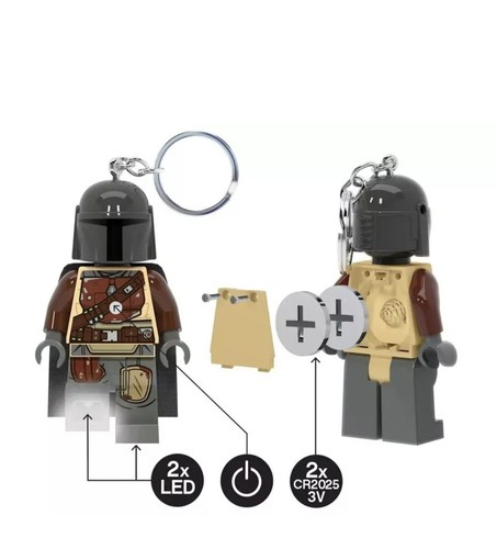 LEGO Star Wars Mandalorian Key Light LED RETAIL DISPLAY Keychain BULK SHIPS NOW! - Picture 8 of 10