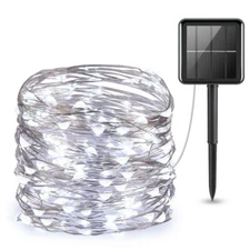 200/100 LED Solar Power String Fairy Lights Garden Outdoor Party Christmas Lamp