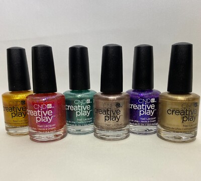 CND Creative Play Lacquer Nail Polish NEW .46 oz AUTHENTIC Choose From 80 COLORS