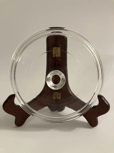 Pyrex P-83-c Clear Glass Replacement Round Lid Only 6.5”