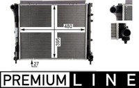 Mahle CR 1586 000P KüHler, MotorküHlung Passend FüR Fiat