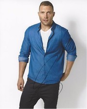 ACTOR JAI COURTNEY SIGNED SUICIDE SQUAD MOVIE 8X10 PHOTO B COA CAPTAIN BOOMERANG
