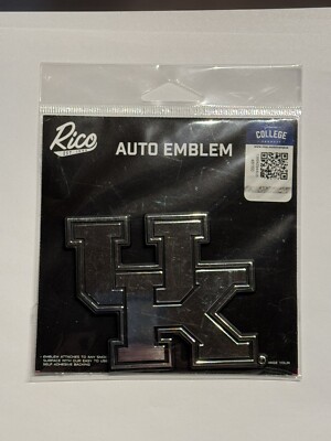 University of Kentucky UK Rico Auto Emblem NEW (NIP)