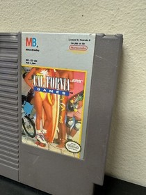 California Games Nintendo Entertainment System 1989 cartuccia Milton Bradley NES