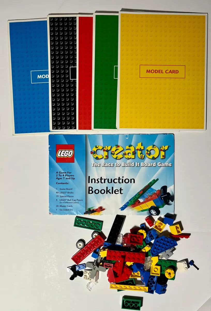 Lego Creator Board Game Replacement Parts Model Game Cards (19)