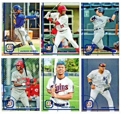 2022 Bowman Heritage PROSPECTS Base YOUR CHOICE $2 or 2 Card Minimum YOU PICK!