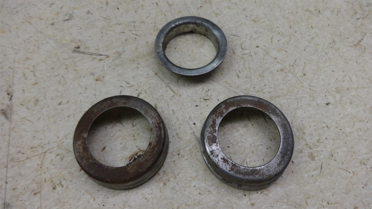 1967 bridgestone bs175 twin enduro S644~ fork trim rings | eBay