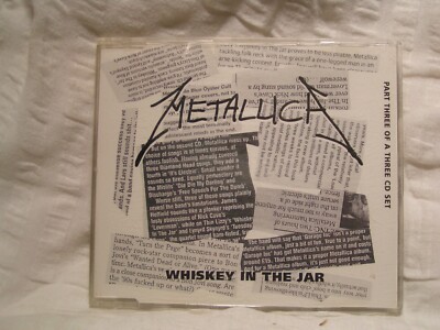 METALLICA   -   WHISKEY IN THE JAR + 2 !! ( MAXI-CD ) !!