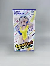 Nitroplus Super Sonico 80's Concept Yellow Color Ver. Figure US SELLER
