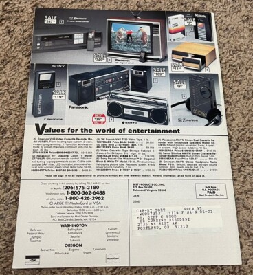 Vintage May 1986 JAFCO Spring Value Sale Catalog | eBay