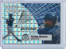 Yordan Alvarez 2021 Panini Mosaic #BF10 Big Fly Mosaic Green Houston Astros