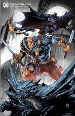 Deathstroke Inc. #1 - Ken Lashley - Minimal Trade Variant Cover - DC Comics