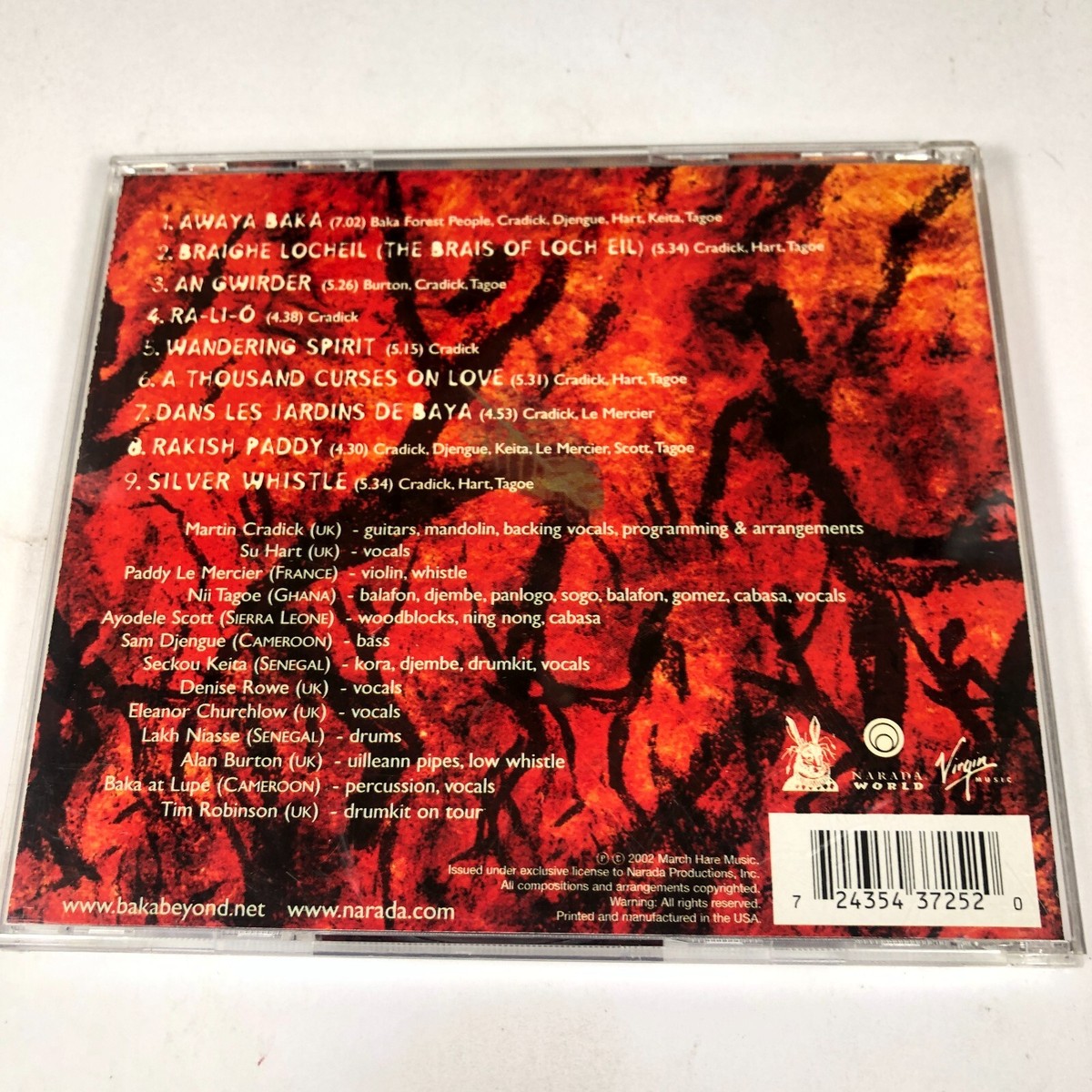 East to West by Baka Beyond CD | eBay