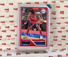 2020-21 Panini Chronicles Threads Tyrese Maxey Rookie RC #76 Philadelphia 76ers