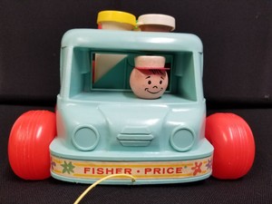 fisher price milk wagon