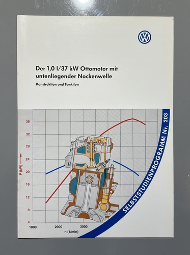 VW SSB 203 Der 1,0l/37 kW Ottomotor mit untenliegender Nockenwelle K+F
