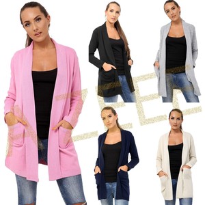 women's long sleeve open front cardigan