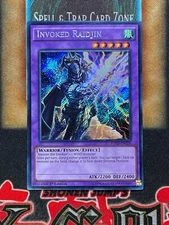 Yugioh Invoked Raidjin FUEN-EN028 Secret Rare 1st Ed NM