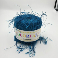 Colorlash Plymouth Yarn Teal Blue Color 43 France 50g 220 yds