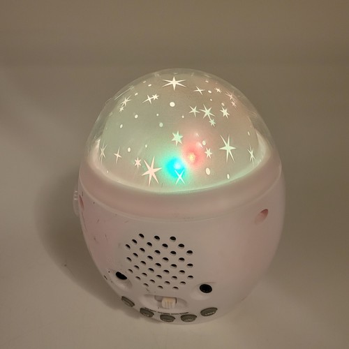 Galaxy Clock Star Projector Night Light Digital Alarm Clock Wave Nature Sounds - Picture 12 of 15