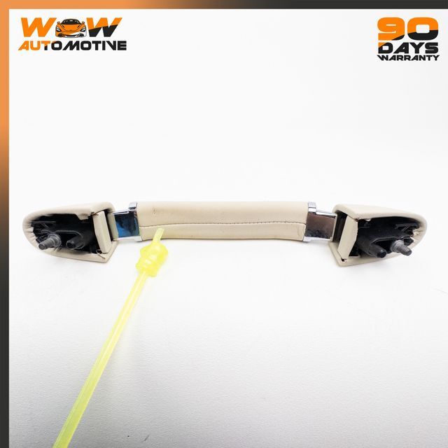 04-13 BENTLEY CONTINENTAL FLYING SPUR GT FRONT REAR GRAB HANDLE BEIGE SET OEM