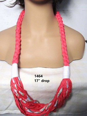 UNIQUE Infinity Necklace 1464F Pink - GREAT Gift!