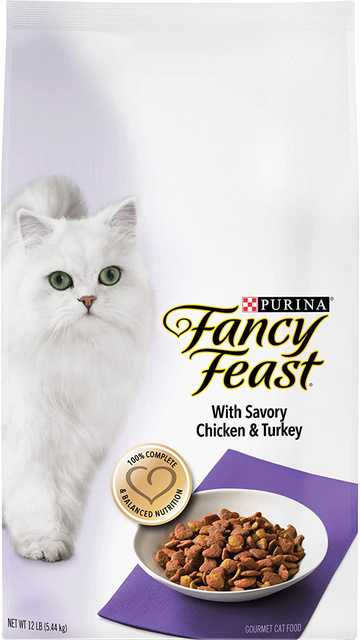 whiskas meaty selections chicken and turkey flavors dry cat food 15 pounds
