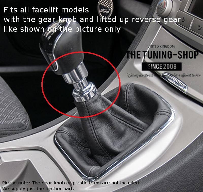 Pomo De Cambio De Marchas Manual Con Bota De Cuero... – Grandado - Foto 4