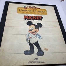 Disney Gold Cartoon Classics MICKEY RCA Selectavision VideoDisc CED