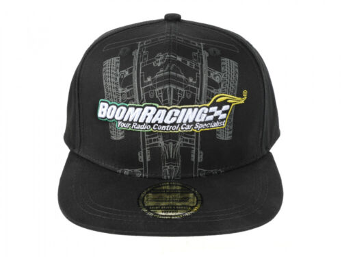Gorra clásica negra Boom Racing BREVENT010 Snapback - Imagen 2 de 6