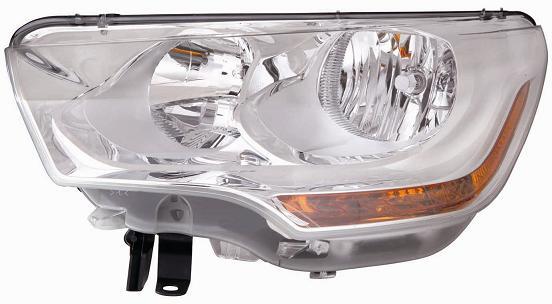 Faro Scheinwerfer Projektor DX H7-H1 C/Motor Elett CitroëN C4 2010 Rechts-image