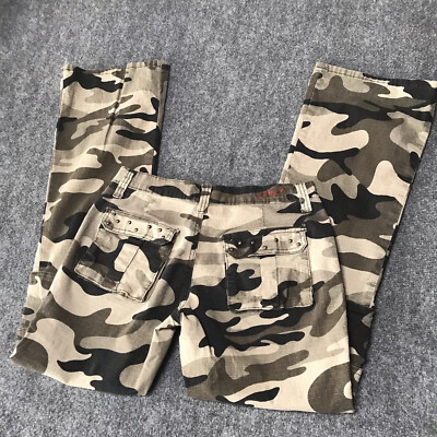 パンツ 2000's archive camouflag cargo pants y2k Amazon.com: Y2K Camo Cargo Pants Women Straight Leg Cargo