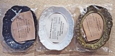 3 DDR Miniatur Bilderrahmen Wechselrahmen, oval, &agrave; EVP 2,20 M, unbenutzt in OVP