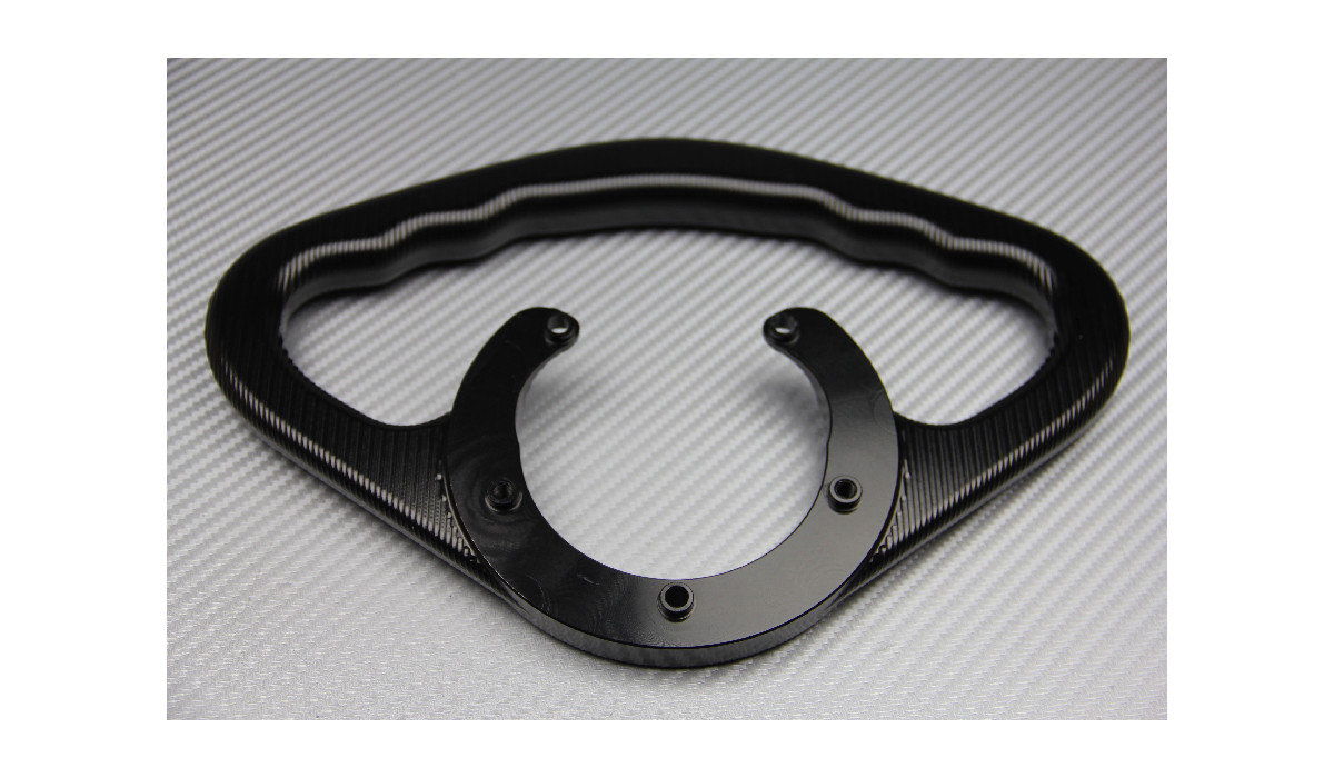 Poignée passager noire de réservoir pour moto Suzuki V-Strom 650 2011-2014