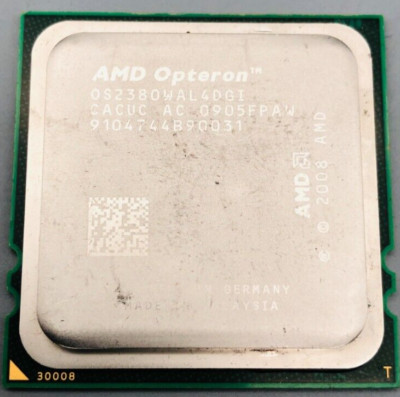 AMD Opteron 2380 Quad-Core OS2380WAL4DGI 2,5GHz CPU Prozessor Sockel Fr2