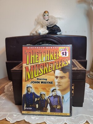 THE THREE MUSKETEERS DVD MOVIE  JOHN WAYNE PART 2 CHAPTERS 7-12 Sealed
