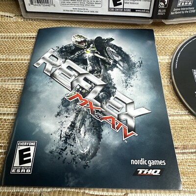 MX vs ATV Reflex PlayStation 3 PS3 Racing Complete CIB Tested GC