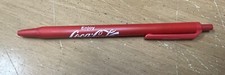 Vintage Bic Enjoy COCA-COLA Red Plastic Pen