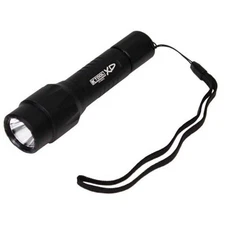 K Tool International Pivoting Head Flashlight 1000-Lumens LED w/ AC/DC Adapter