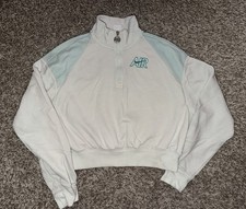 Nike Nike Air Women's Cropped 1/4 Zip Mock Neck Fleece Sweatshirt XS