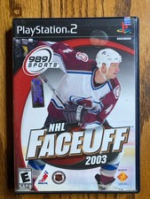 NHL Faceoff 2003 Sony Playstation 2 PS2 Game CIB w/ Manual Tested FREE SHIPPING