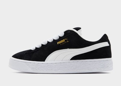 Original Puma Suede XL Women  ( Women Size UK 4 US 5 EUR 37 ) Puma Black / White