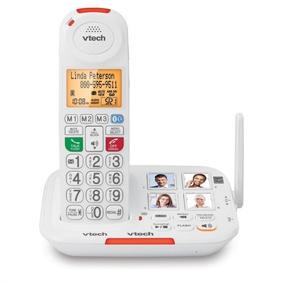 VTech SN5127 Amplified Cordless Phone 90dB Ringer Senior w/ Answering NEW